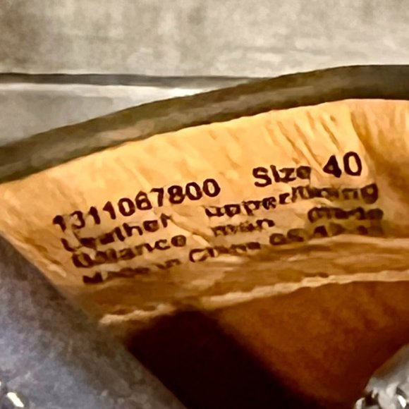 Womens Dansko Riki Brown Leather Studded Slip On‎ Heeled Clogs Shoes Size 40 GUC - Picture 6 of 7